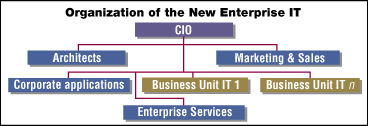 Organizational
model for the New Enterprise