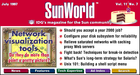 [SunWorld July 1997 table of contents]